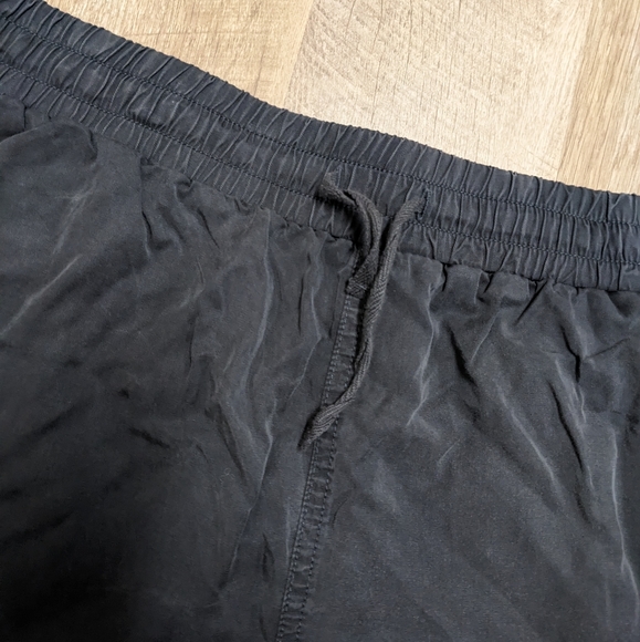 Universal Thread Charcoal Gray Lyocell High Rise Shorts Elastic Stretch Waist - Picture 3 of 7